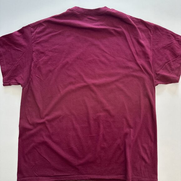 Death Note Anime Maroon Graphic T-shirt XL Streetwear Skateboard Vintage - Picture 4 of 6